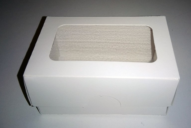 Caixa para Cartões de Visita - queroCRIATIVO