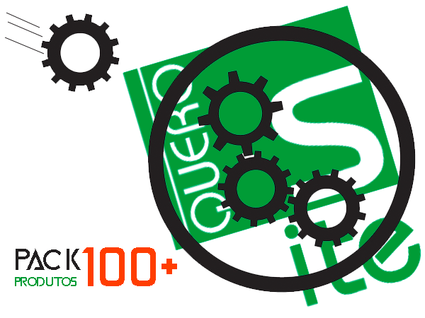 queroSITE - Pack Produtos 100+