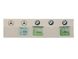 Bolsa autocolante para viaturas (tira de 5 unidades)