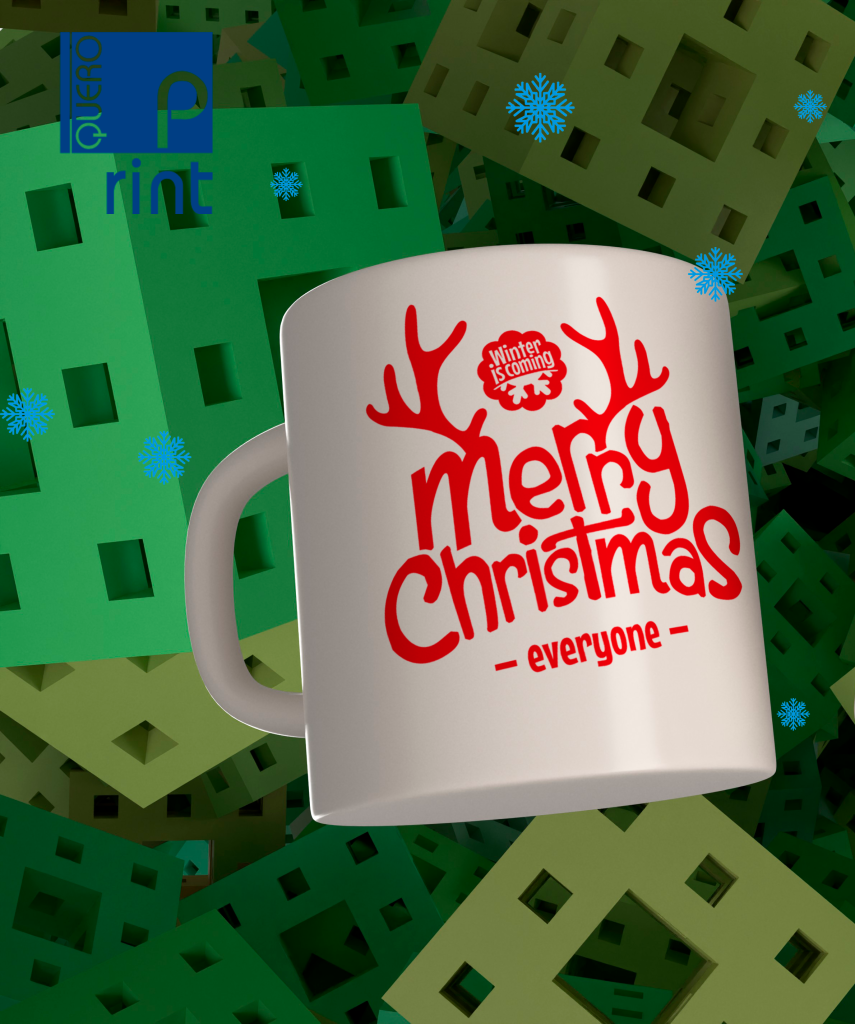 Caneca Merry Christmas - Natal - queroPRINT