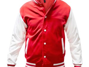 Casaco Universitário + Personalização - S, Vermelho-rd