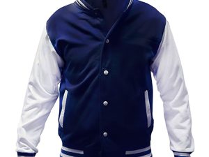 Casaco Universitário + Personalização - S, Azul Marinho-ny