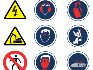 Placa OBRAS Proibida a Entrada de estranhos - queroPRINT, grupoQUERO