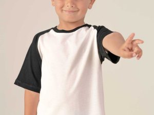 T-shirt bi-color, Criança + Personalização