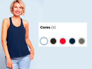 Top Asa Delta + Personalização