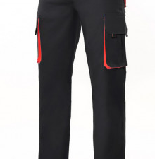 Calças bicolor multibolsos + Personalização