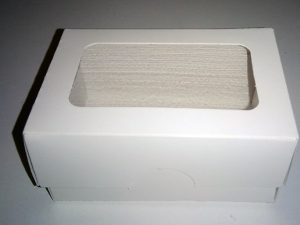 Caixa de cartão para Cartões de Visita