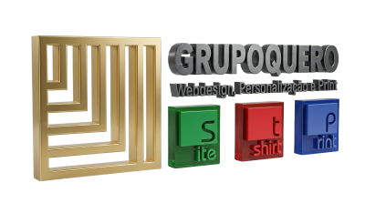 Logotipo grupo QUERO - 3D