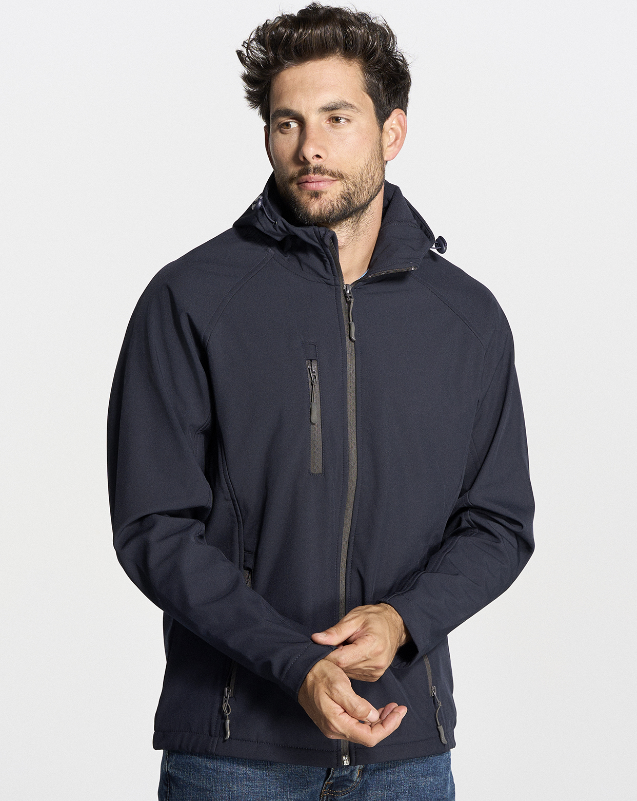 Casaco Softjack com capuz